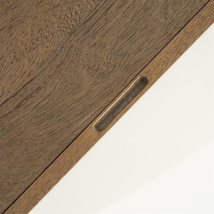 Salontafel King - Bruin - 60 x 130 cm - Afbeelding 12