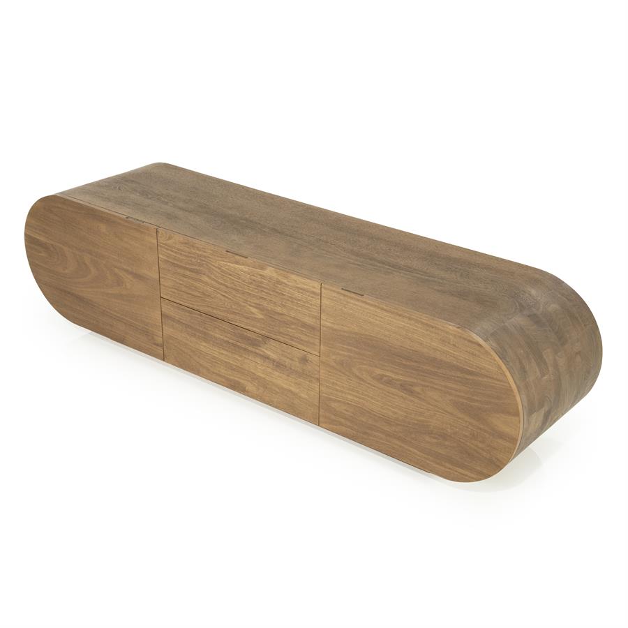 TV-meubel King - Bruin - 160 x 43 cm - Afbeelding 14