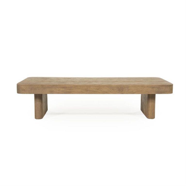 96426 Salontafel Edward - Bruin - 60 x 130 cm