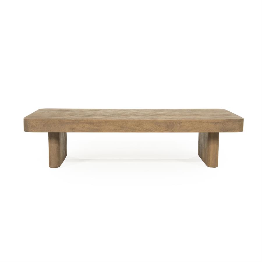 Salontafel Edward - Bruin - 60 x 130 cm