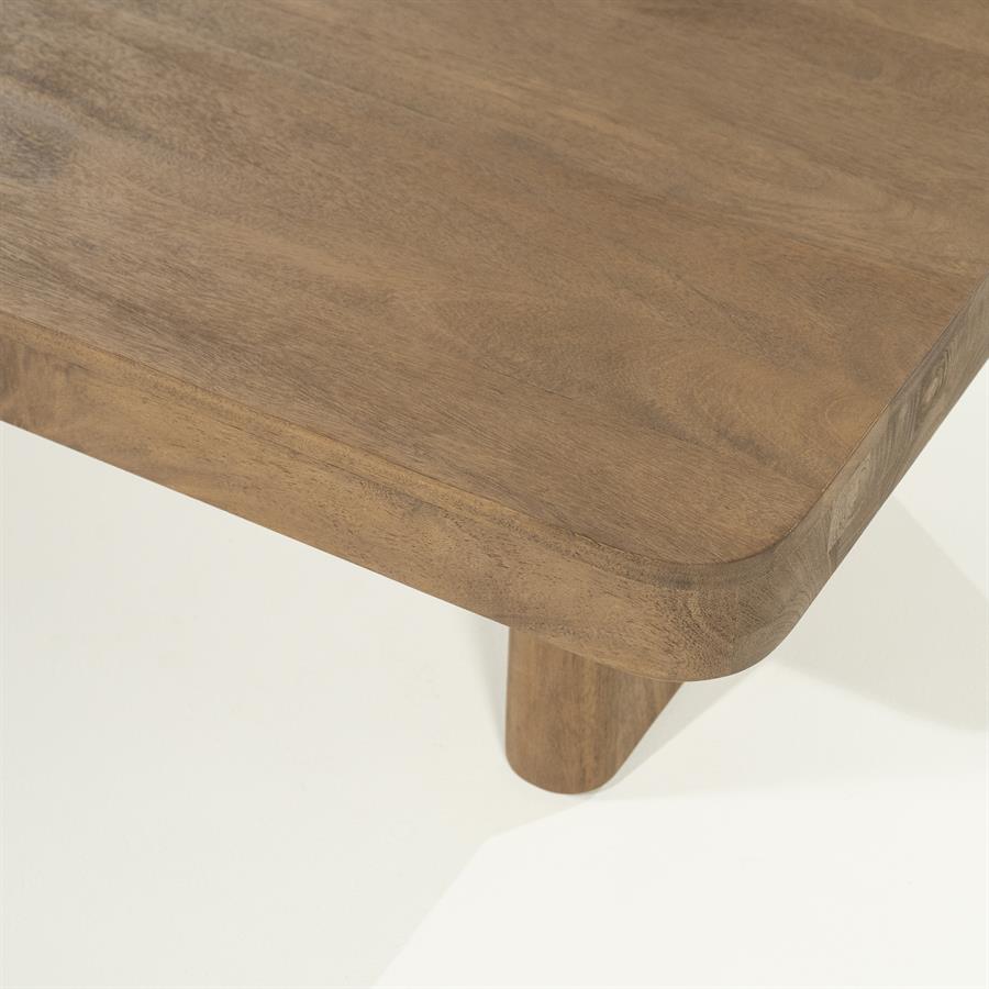 Salontafel Edward - Bruin - 60 x 130 cm - Afbeelding 6