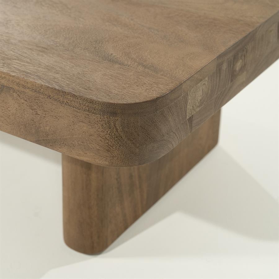 Salontafel Edward - Bruin - 60 x 130 cm - Afbeelding 7