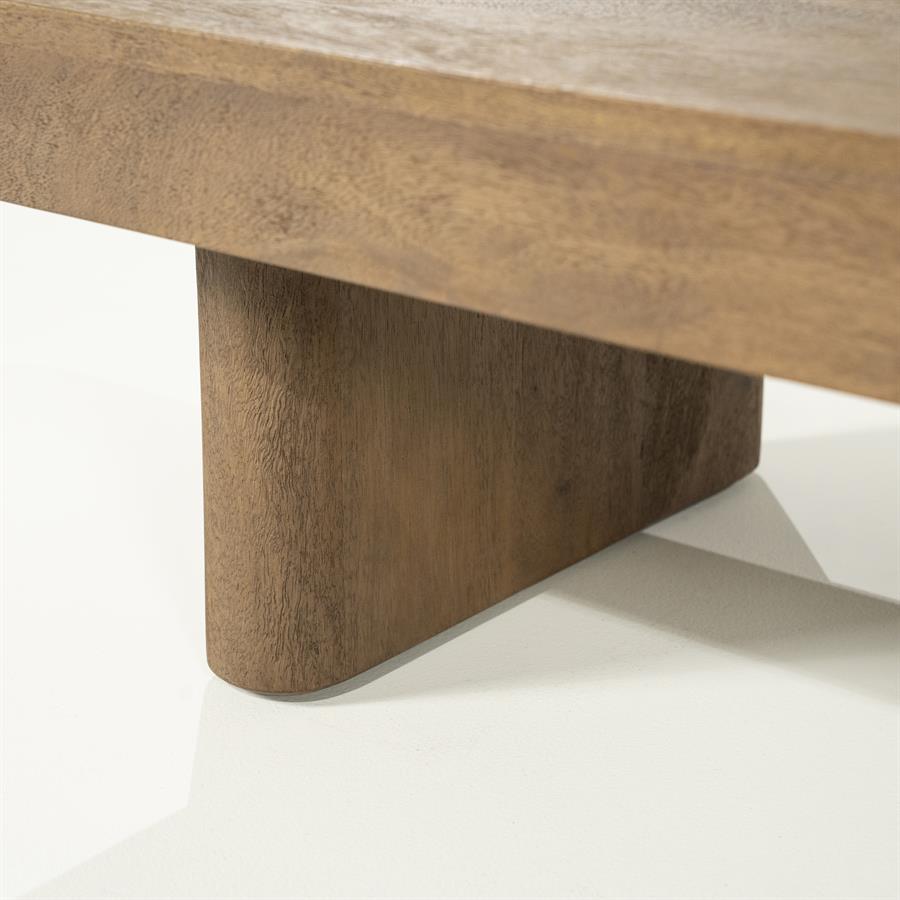 Salontafel Edward - Bruin - 60 x 130 cm - Afbeelding 9