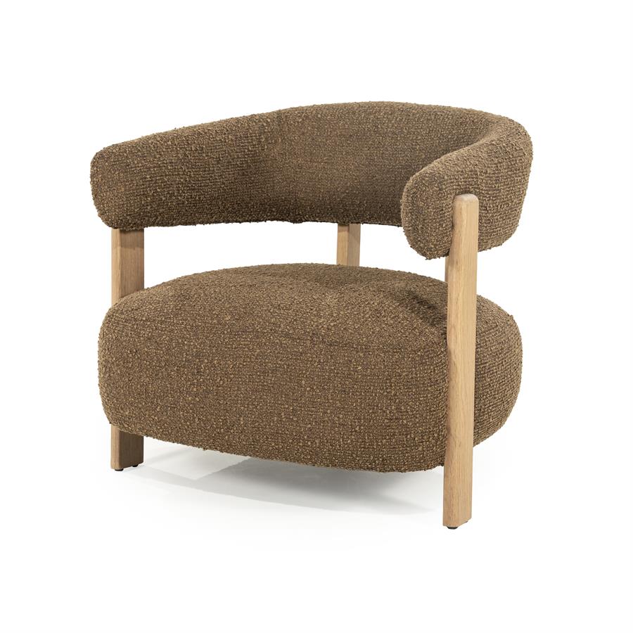 Fauteuil Lola - Bruin - Hush