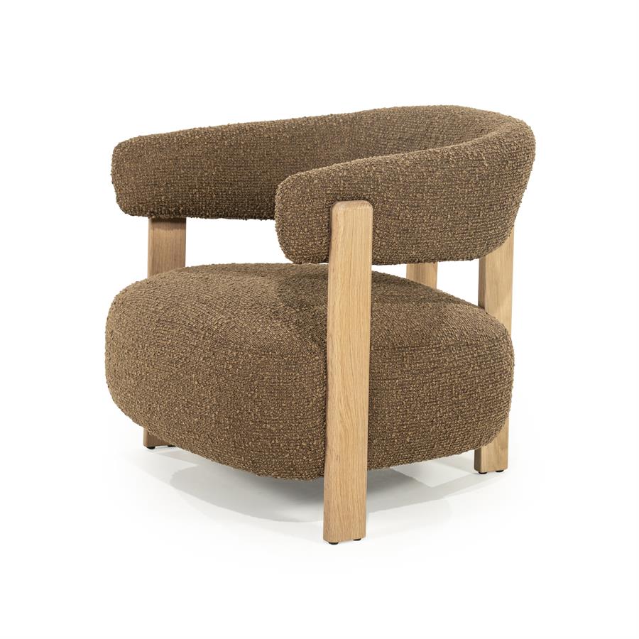 Fauteuil Lola - Bruin - Hush - Afbeelding 2