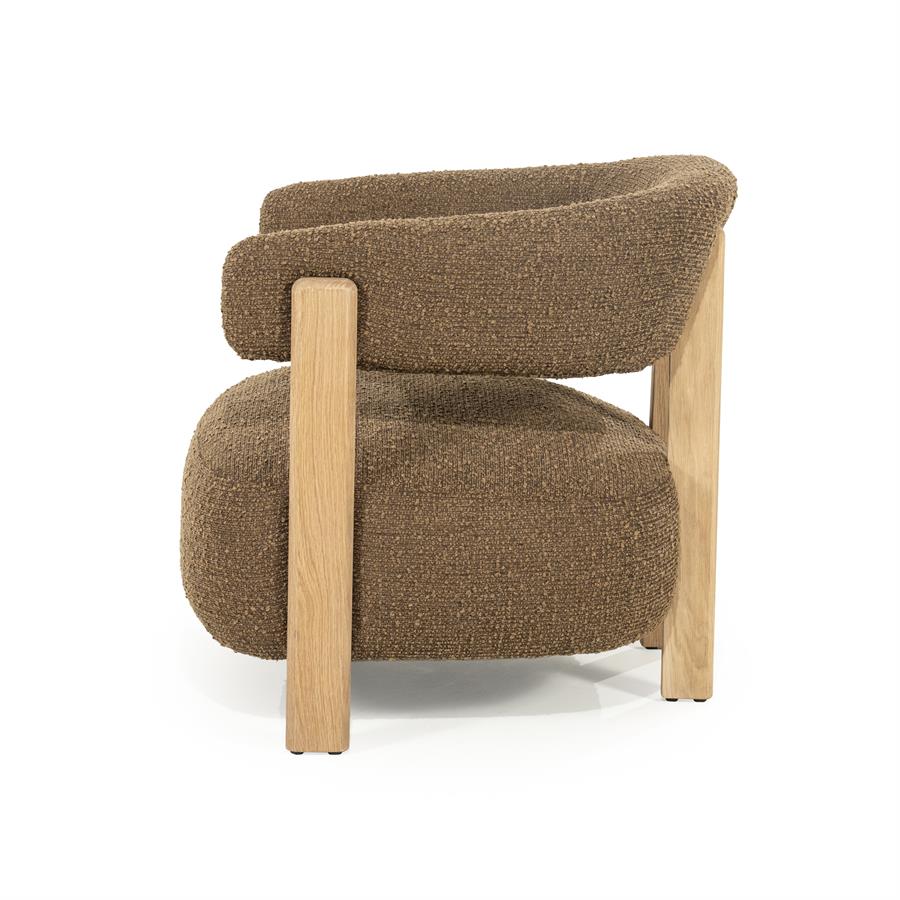 Fauteuil Lola - Bruin - Hush - Afbeelding 3