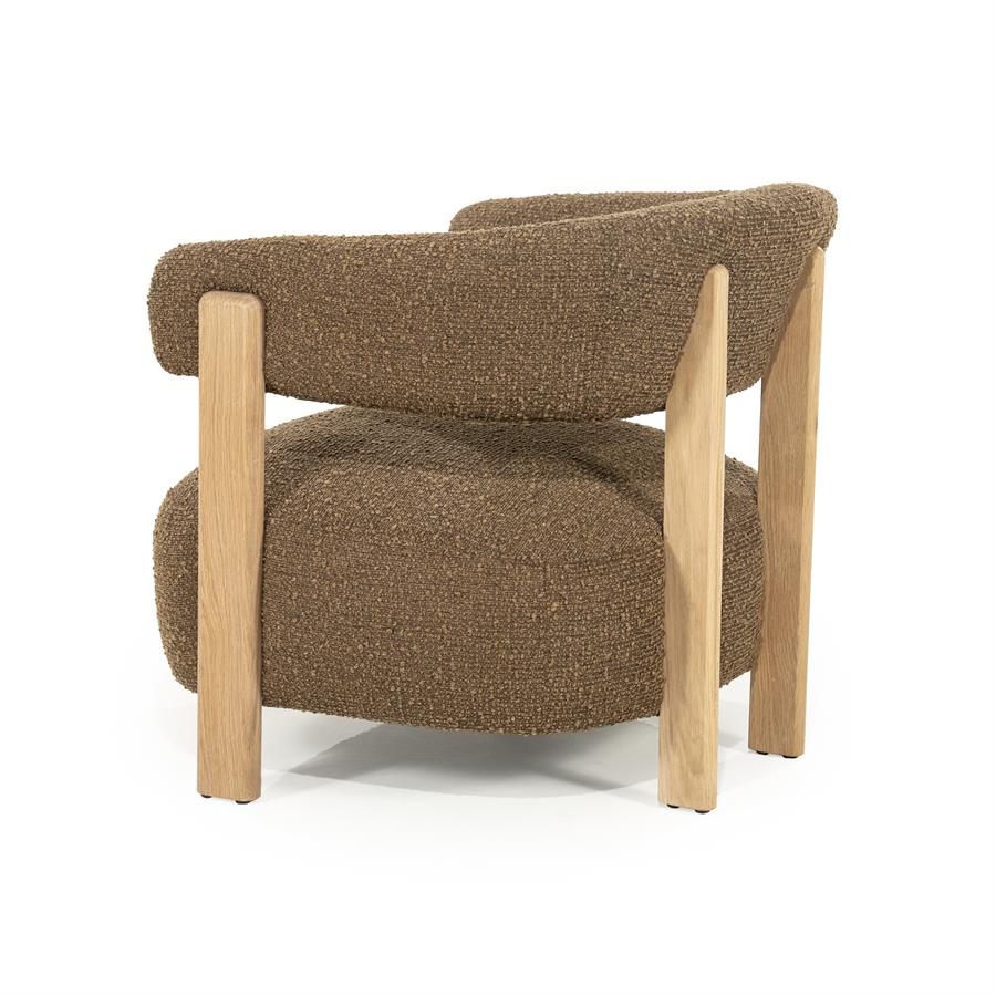 Fauteuil Lola - Bruin - Hush - Afbeelding 4