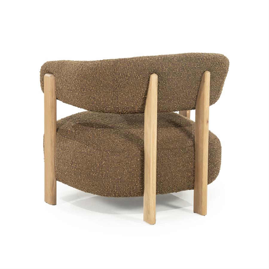 Fauteuil Lola - Bruin - Hush - Afbeelding 5