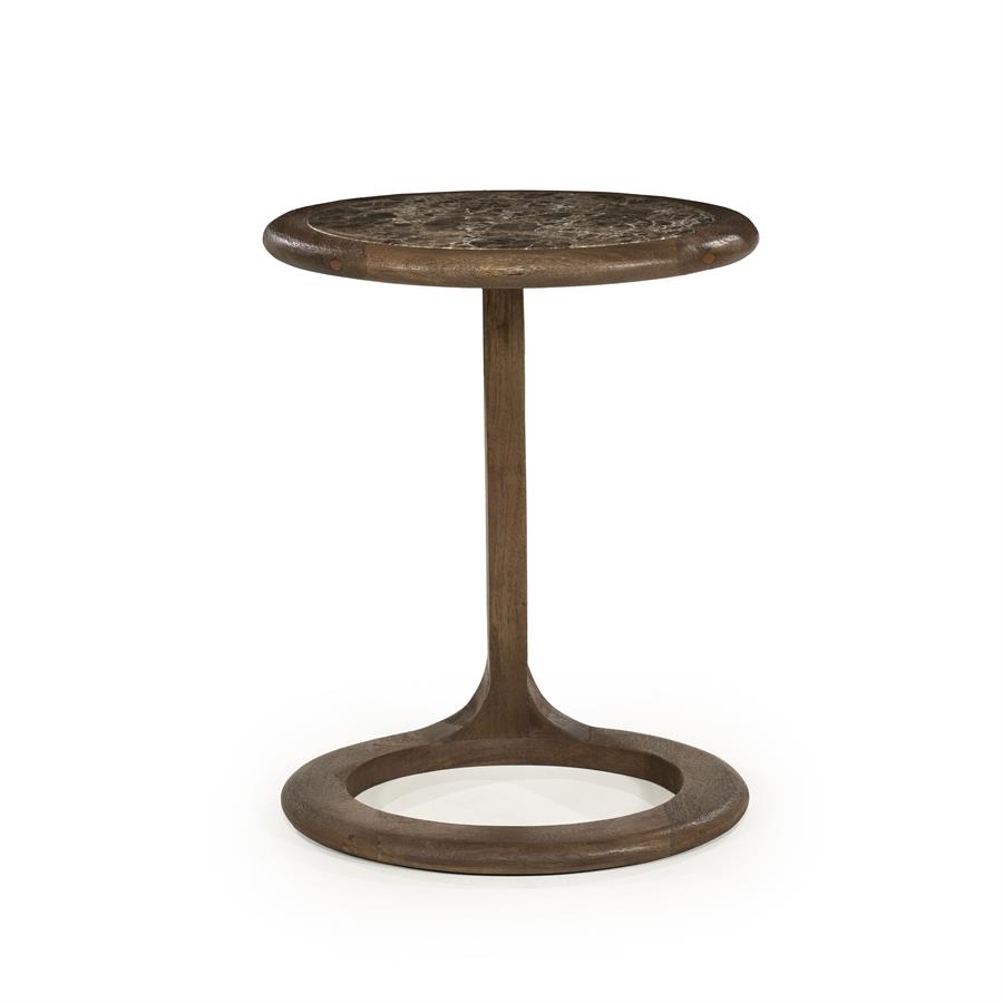 Bijzettafel Vito - Bruin - 37 x 43 cm - Afbeelding 3