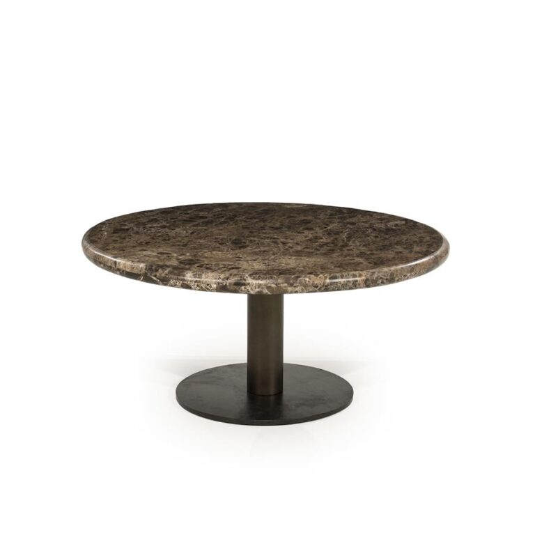 96513 Salontafel Luigi - Bruin - Ø 75 cm