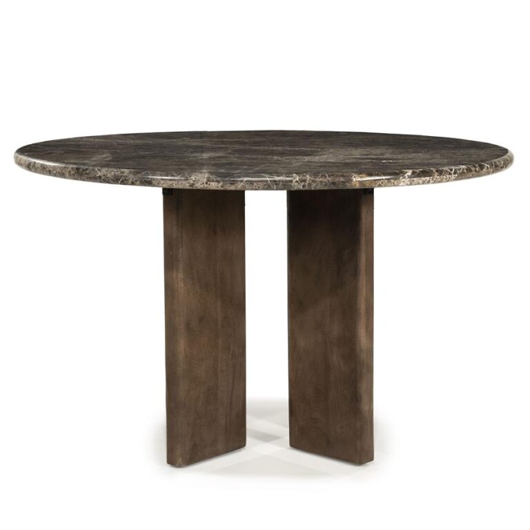 96517 Eettafel Lando - Bruin - Ø 127 cm