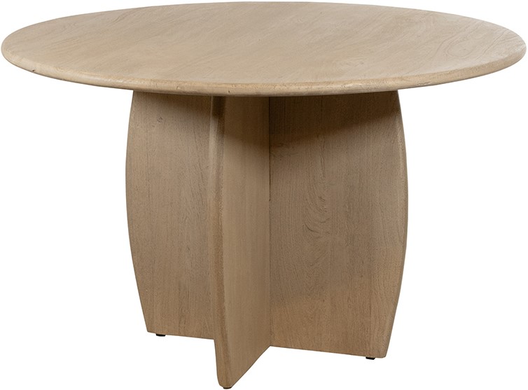 Eetkamertafel Ø120, Acacia Weathered Wood