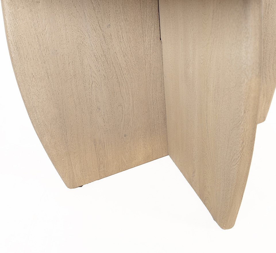 Eetkamertafel Ø120, Acacia Weathered Wood - Afbeelding 5
