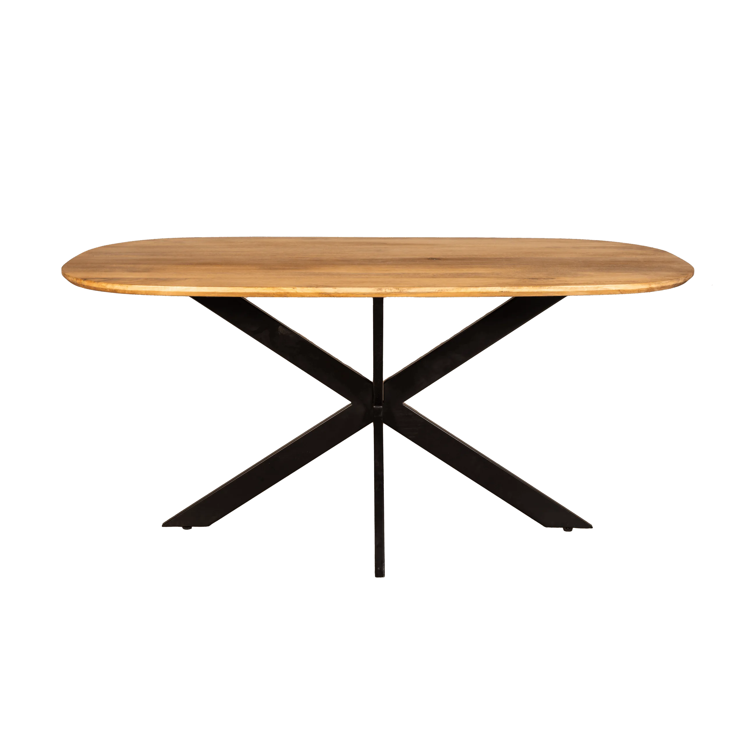 Eetkamertafel Alexander deens ovaal mangohout - Afbeelding 6