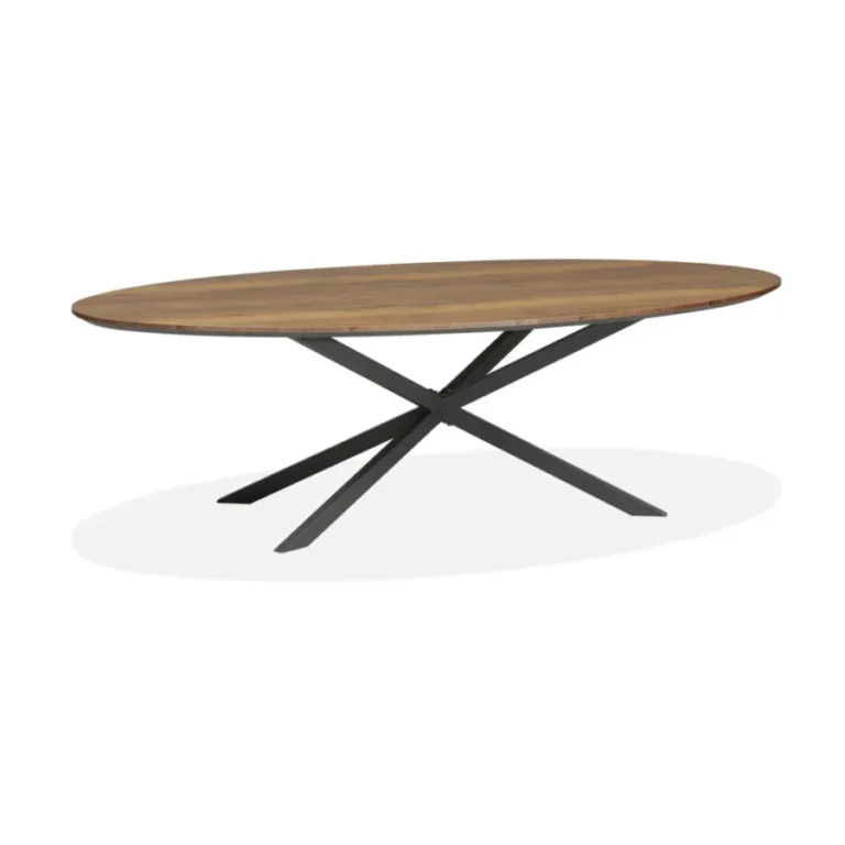 Eettafel Cherry ovaal Lamulux