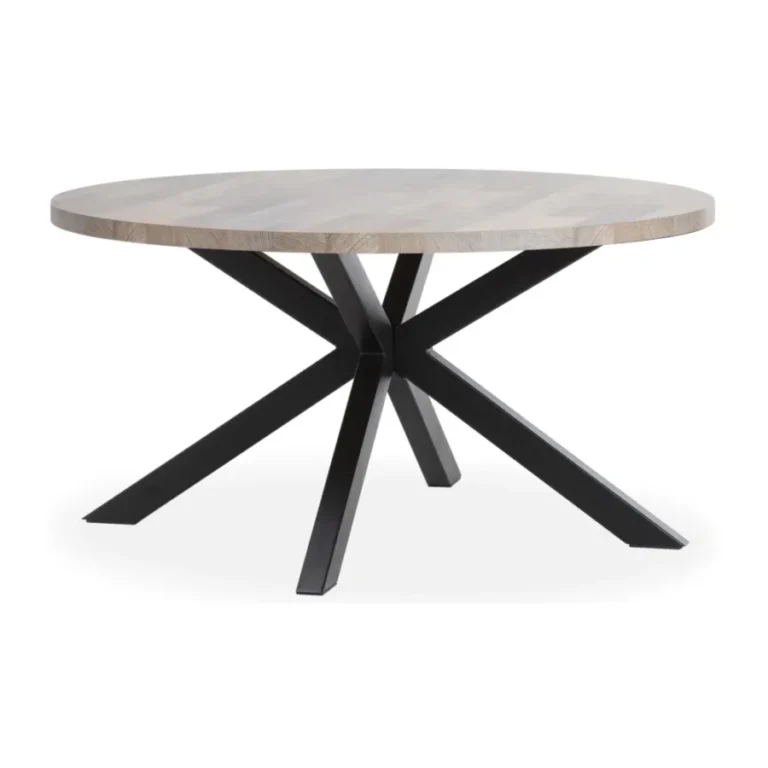 Eettafel-Charles-Rond-Lamulux-jpg Eettafel Charles rond Lamulux