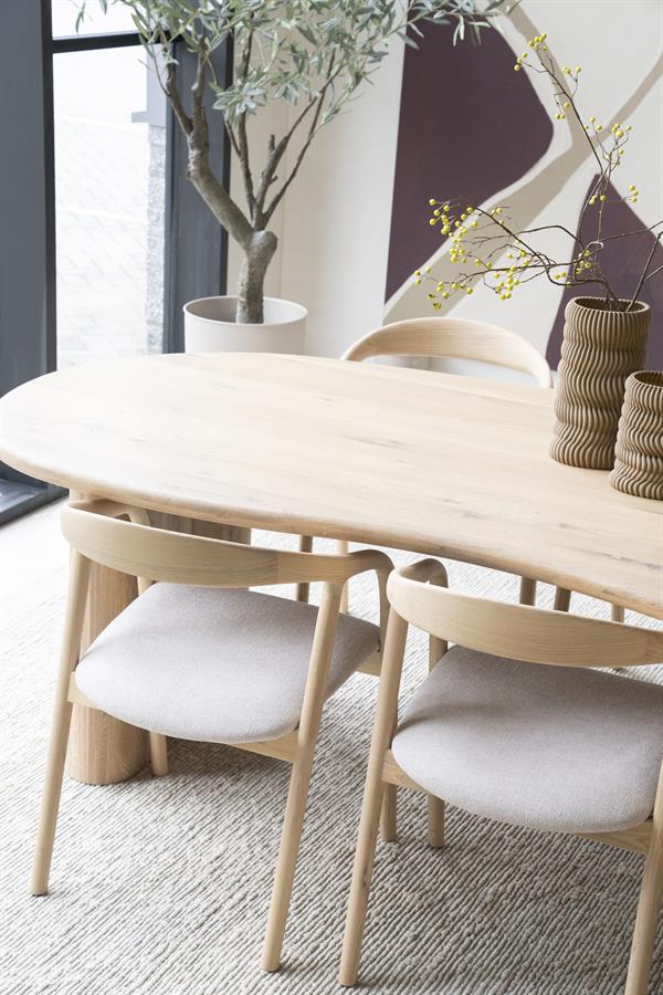 Eettafel Josh - Naturel - 110 x 300 cm - Afbeelding 2