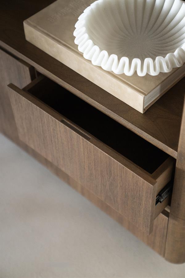 Kabinet Edward - Bruin - 100 x 180 cm - Afbeelding 17