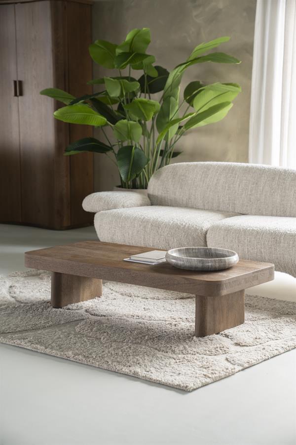 Salontafel Edward - Bruin - 60 x 130 cm - Afbeelding 10