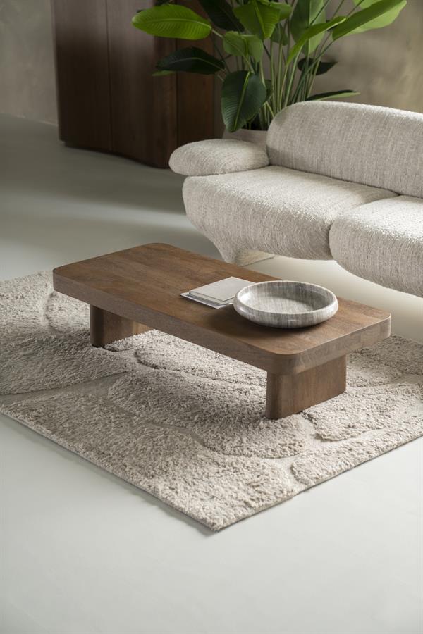 Salontafel Edward - Bruin - 60 x 130 cm - Afbeelding 11