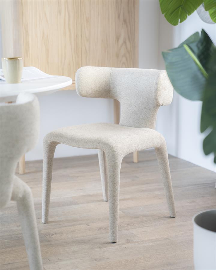 Eetkamerstoel Dave - Taupe - Porto - Afbeelding 22