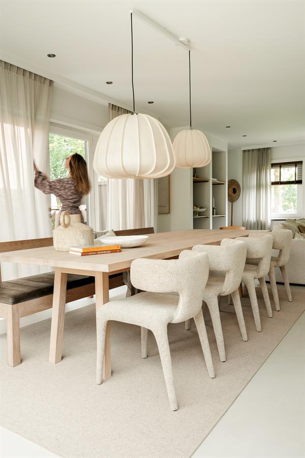Eetkamerstoel Dave - Taupe - Porto - Afbeelding 25