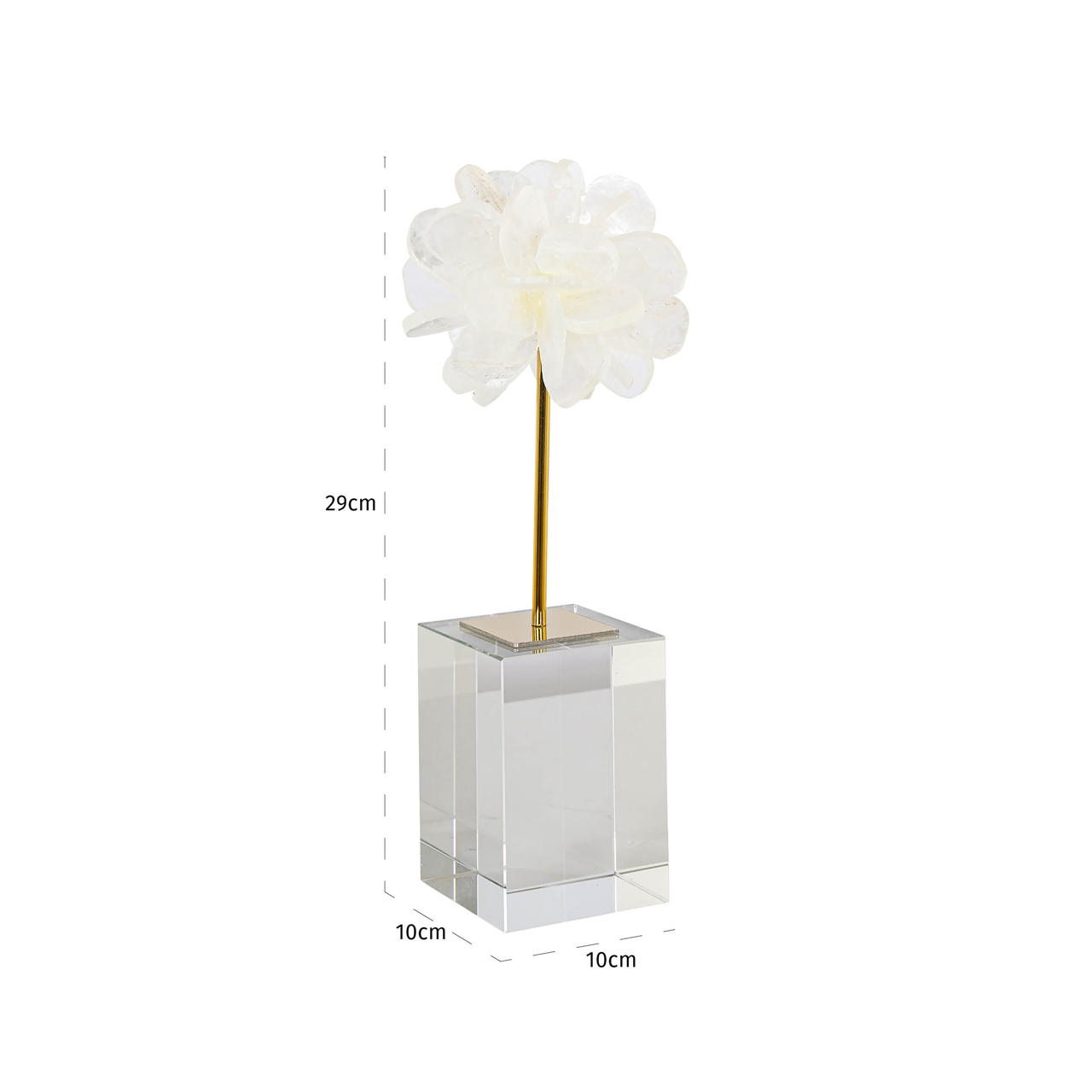 Decoratief object Eline white large - Afbeelding 3