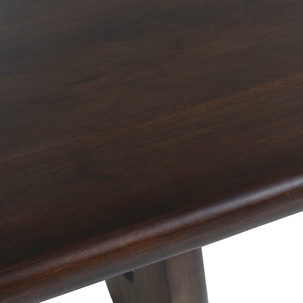 Eetkamertafel 180, Mango Brown Walnut - Afbeelding 6