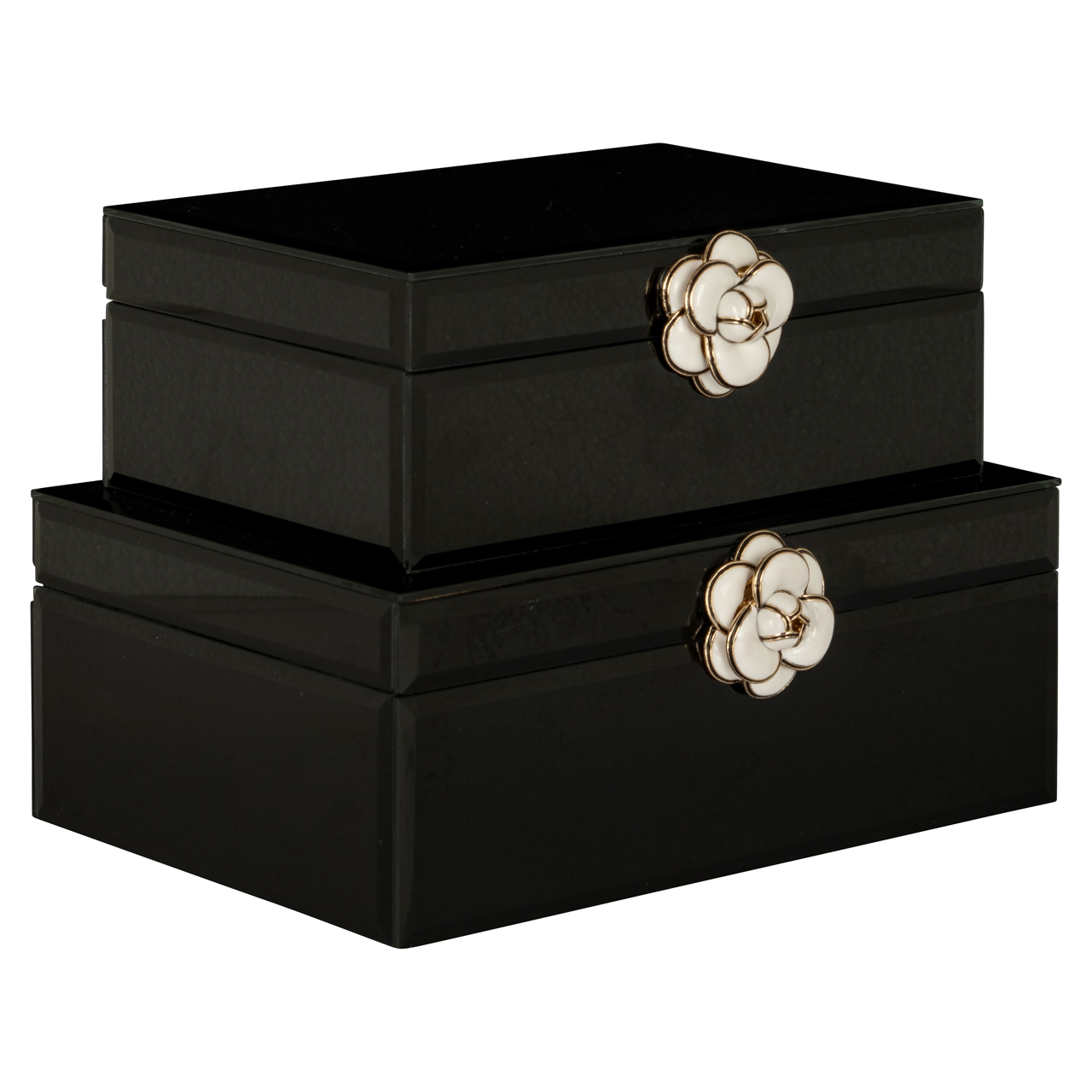 Opbergdoos Vivy black small - Afbeelding 4