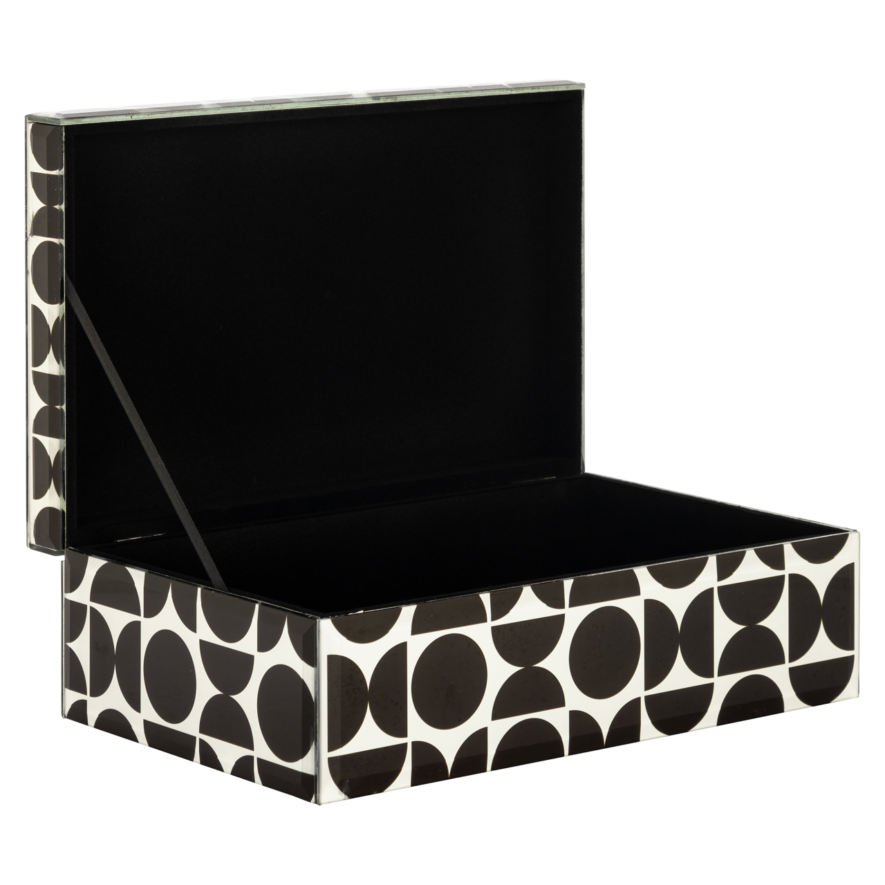 Opbergdoos Vivian black large - Afbeelding 3
