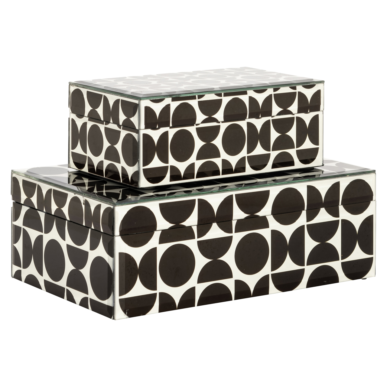 Opbergdoos Vivian black large - Afbeelding 5