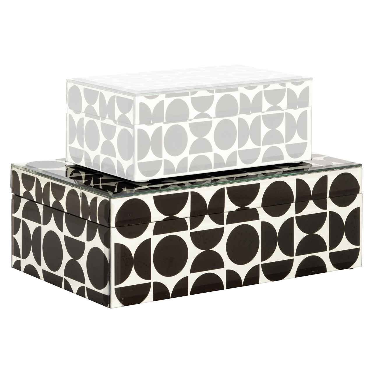 Opbergdoos Vivian black large - Afbeelding 6