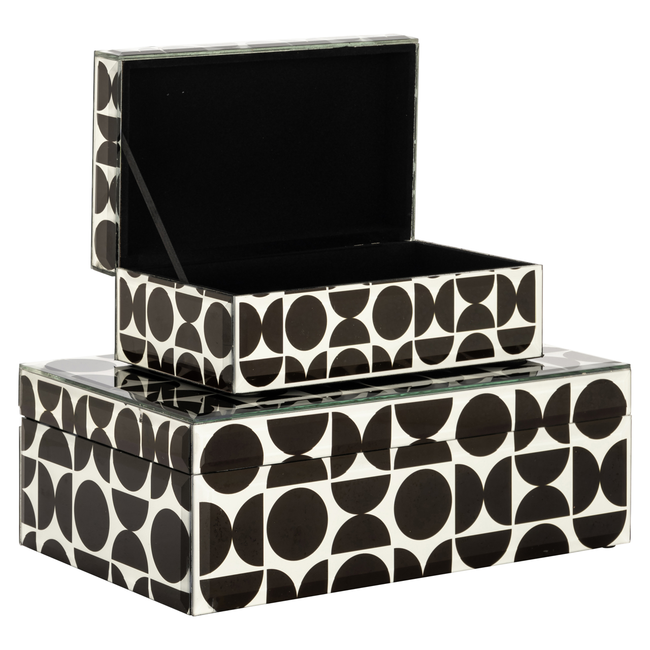Opbergdoos Vivian black large - Afbeelding 7