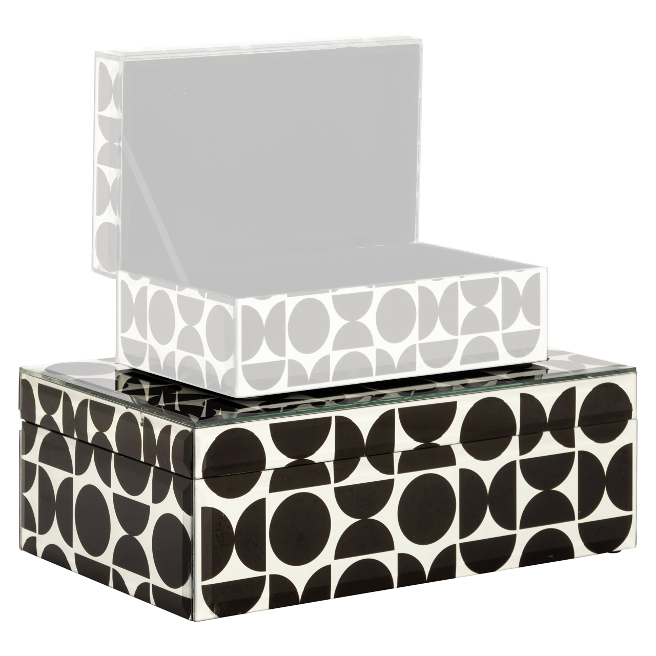 Opbergdoos Vivian black large - Afbeelding 8
