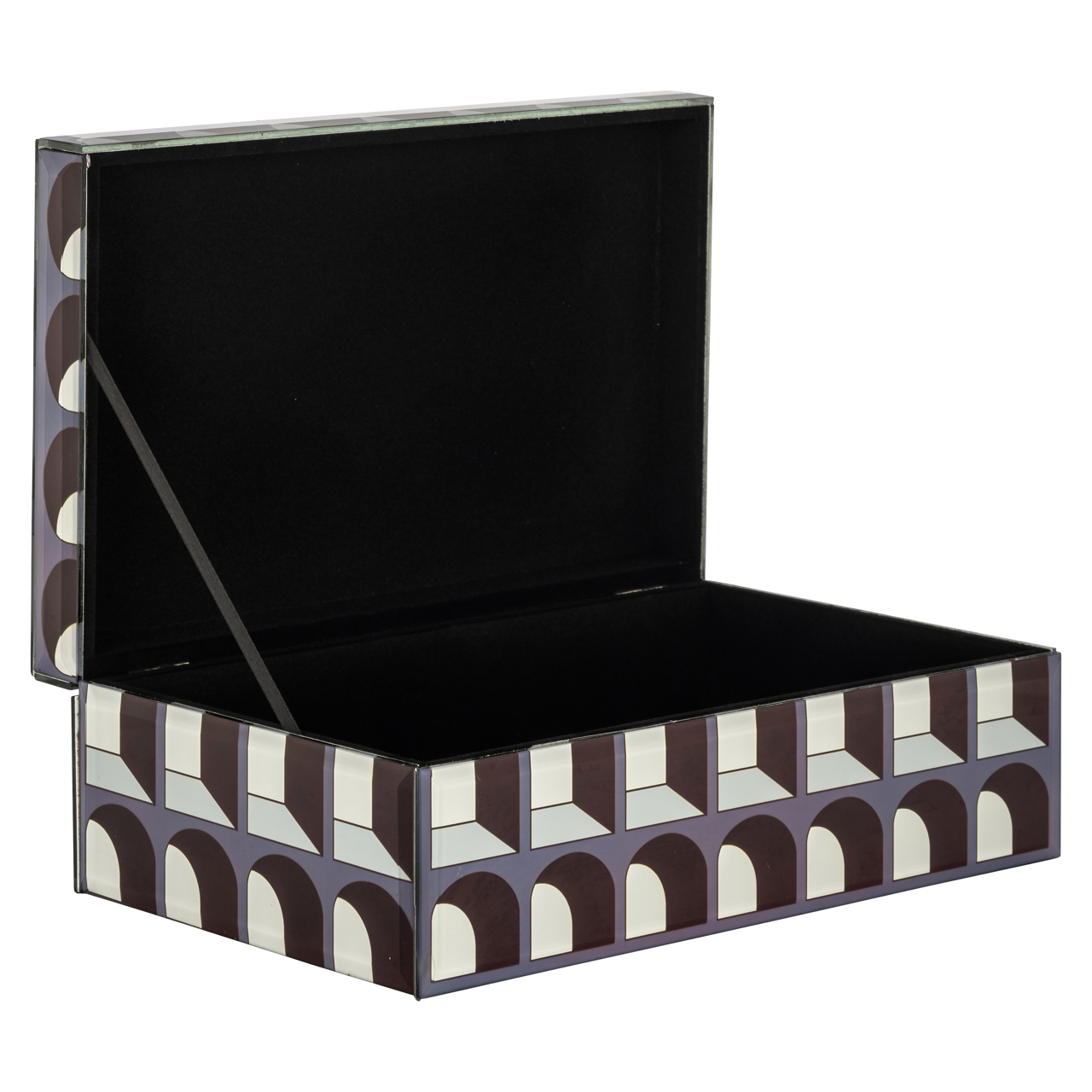Opbergdoos Vaya black large - Afbeelding 3