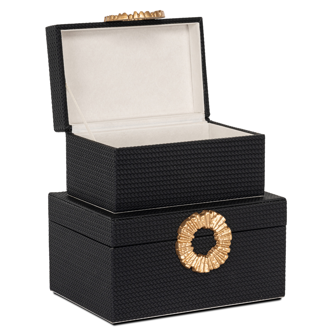 Opbergdoos Amal black/gold large - Afbeelding 6
