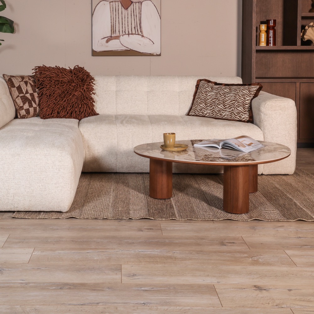 Salontafel Lunor organisch walnoot - Afbeelding 3