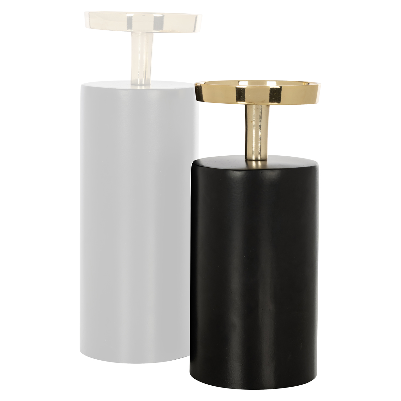 Kandelaar Caya black/gold small - Afbeelding 3