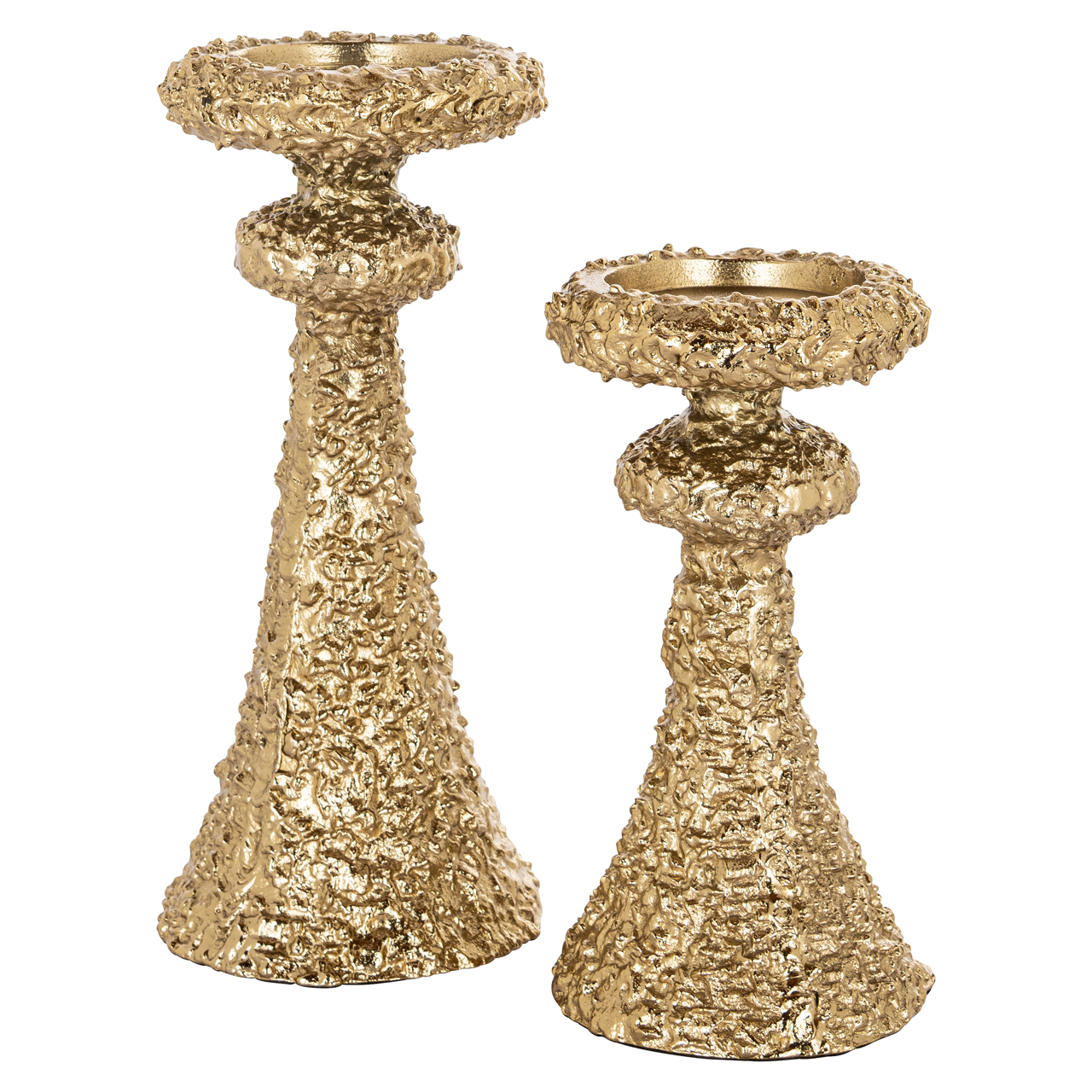 Kandelaar July gold large - Afbeelding 2