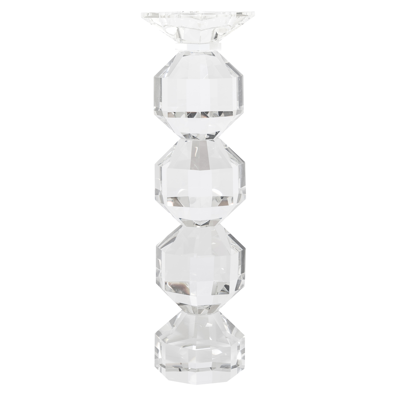 Kandelaar Safia clear transparent large