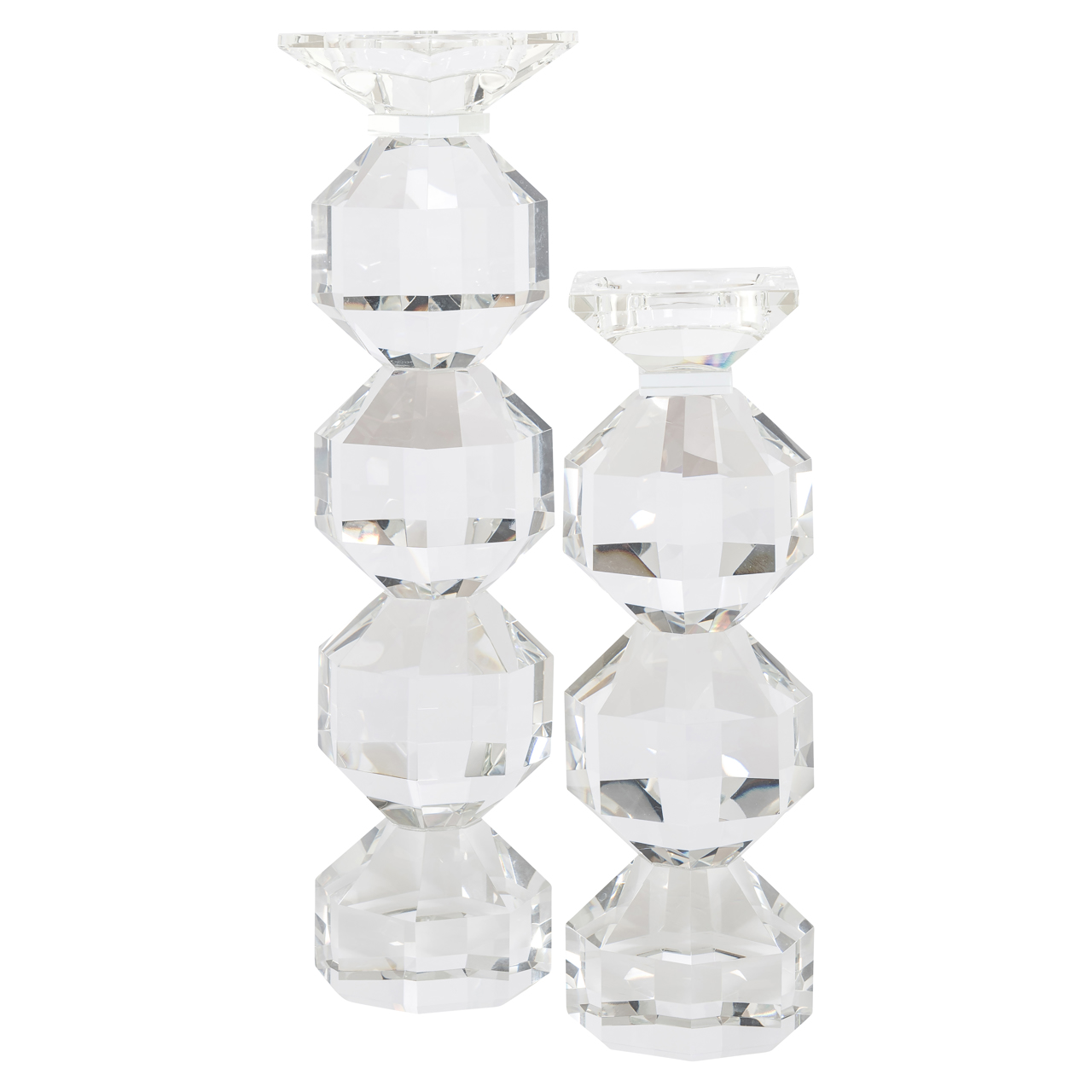 Kandelaar Safia clear transparent large - Afbeelding 3