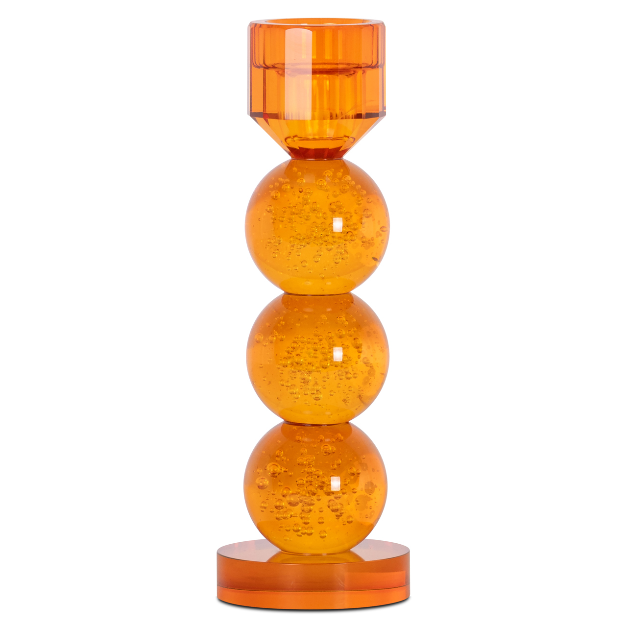 Kandelaar Raylan orange small