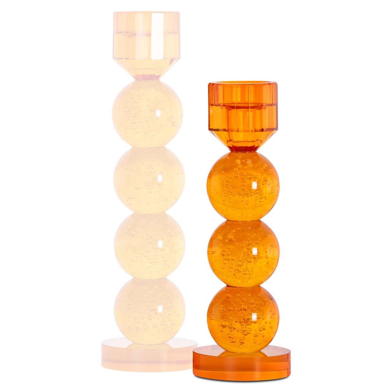 Kandelaar Raylan orange small - Afbeelding 2