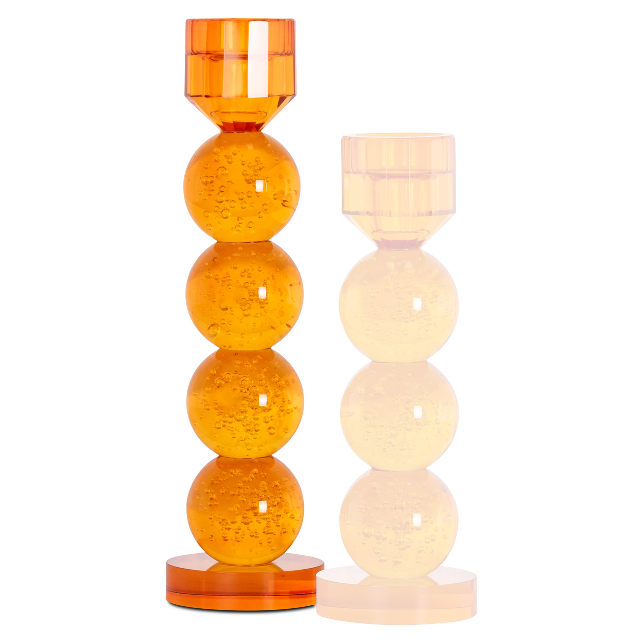 Kandelaar Raylan orange large - Afbeelding 2