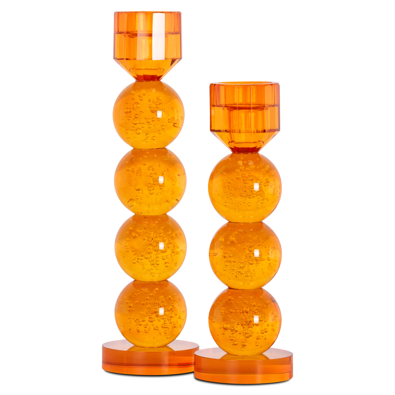 Kandelaar Raylan orange large - Afbeelding 3