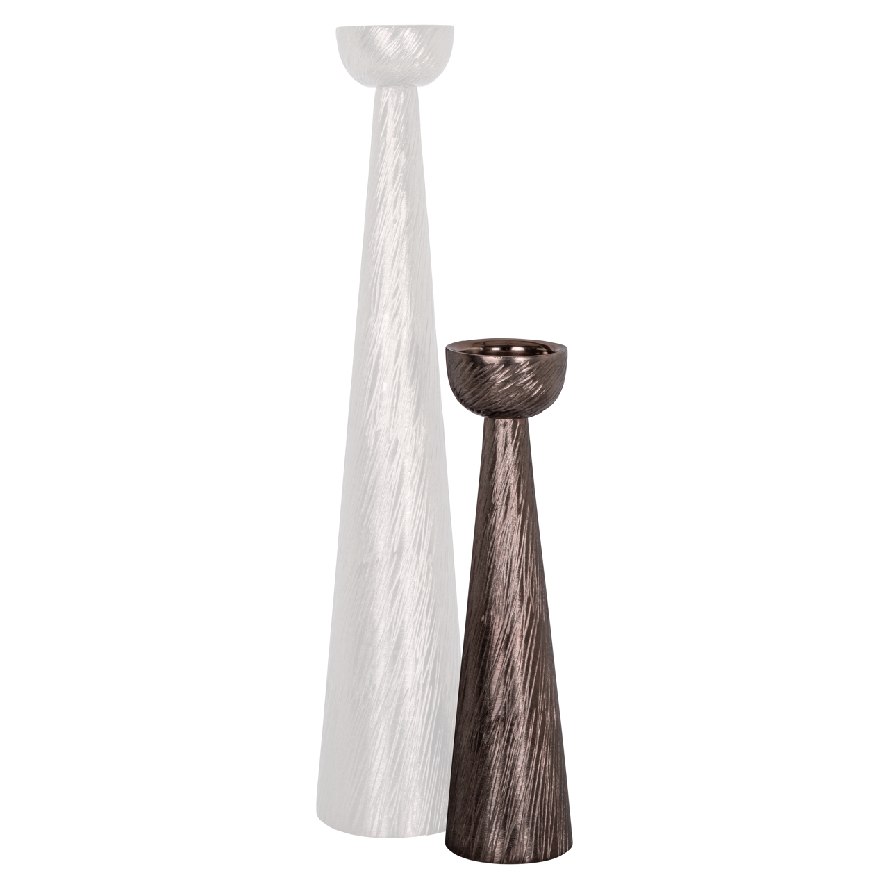 Kandelaar Saphira smoke small - Afbeelding 2