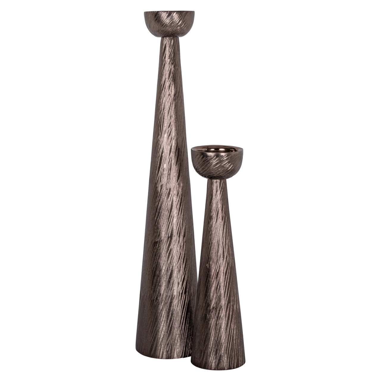 Kandelaar Saphira smoke small - Afbeelding 3