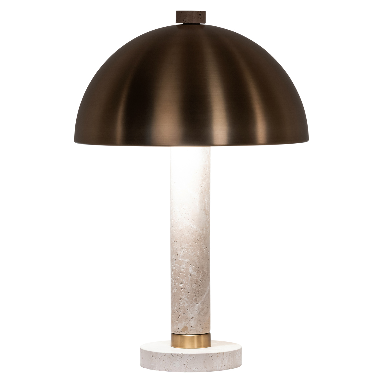 Tafellamp Jara brushed gold - Afbeelding 2