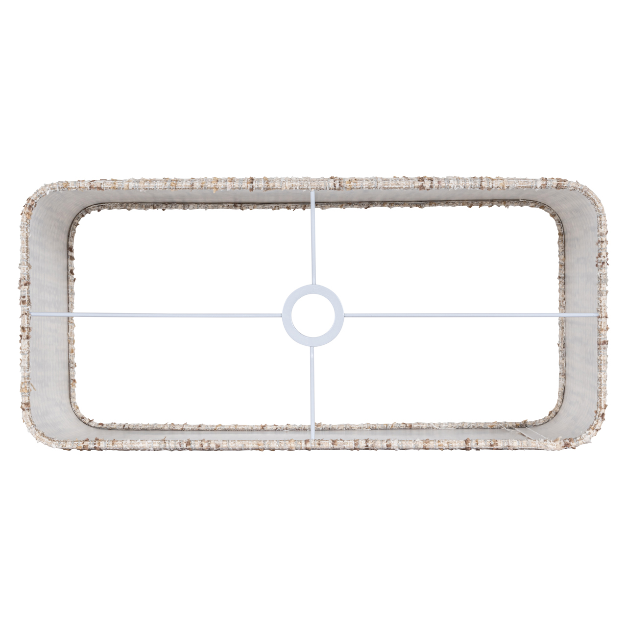 Lampenkap Filou cream coco rectangle large - Afbeelding 5