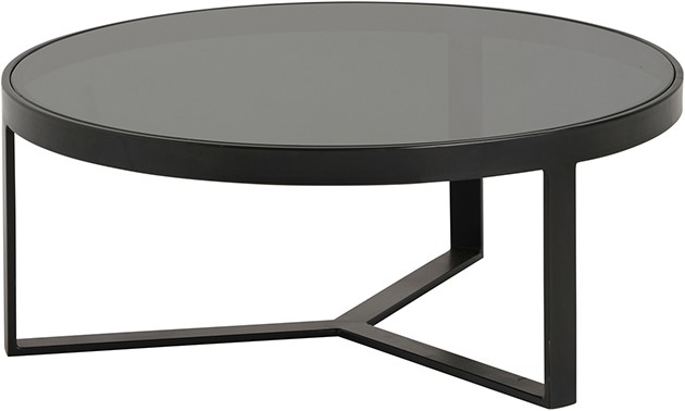 Lazio salontafel glas Ø75